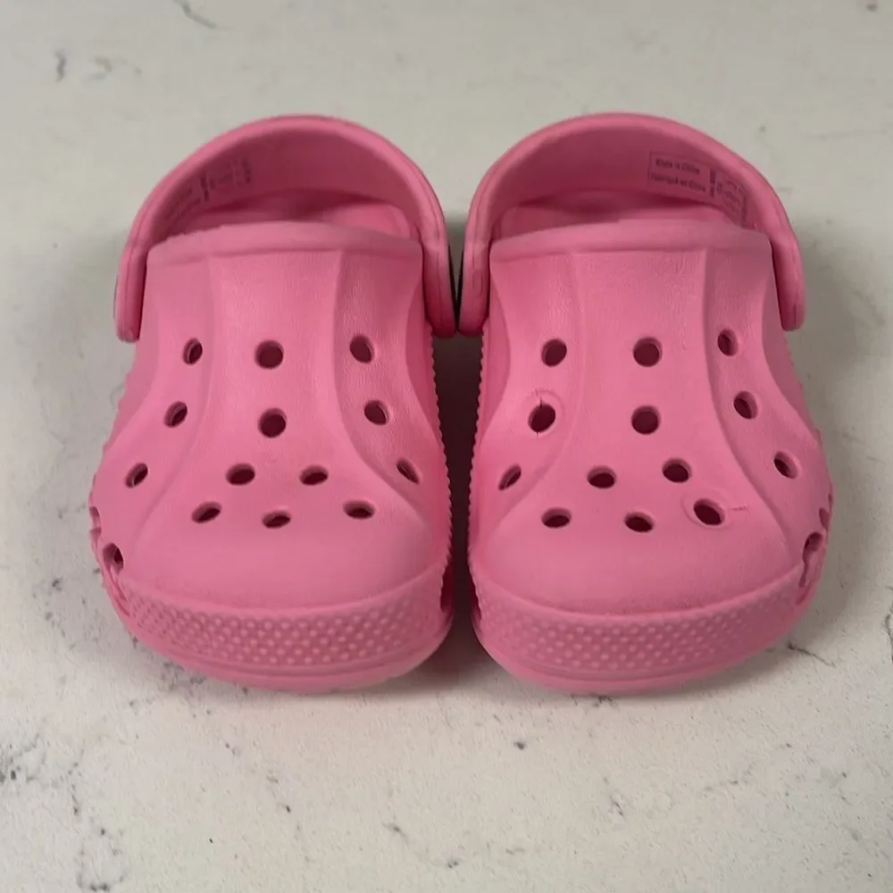 Crocs Toddler Baya Clog Size 5 Pink